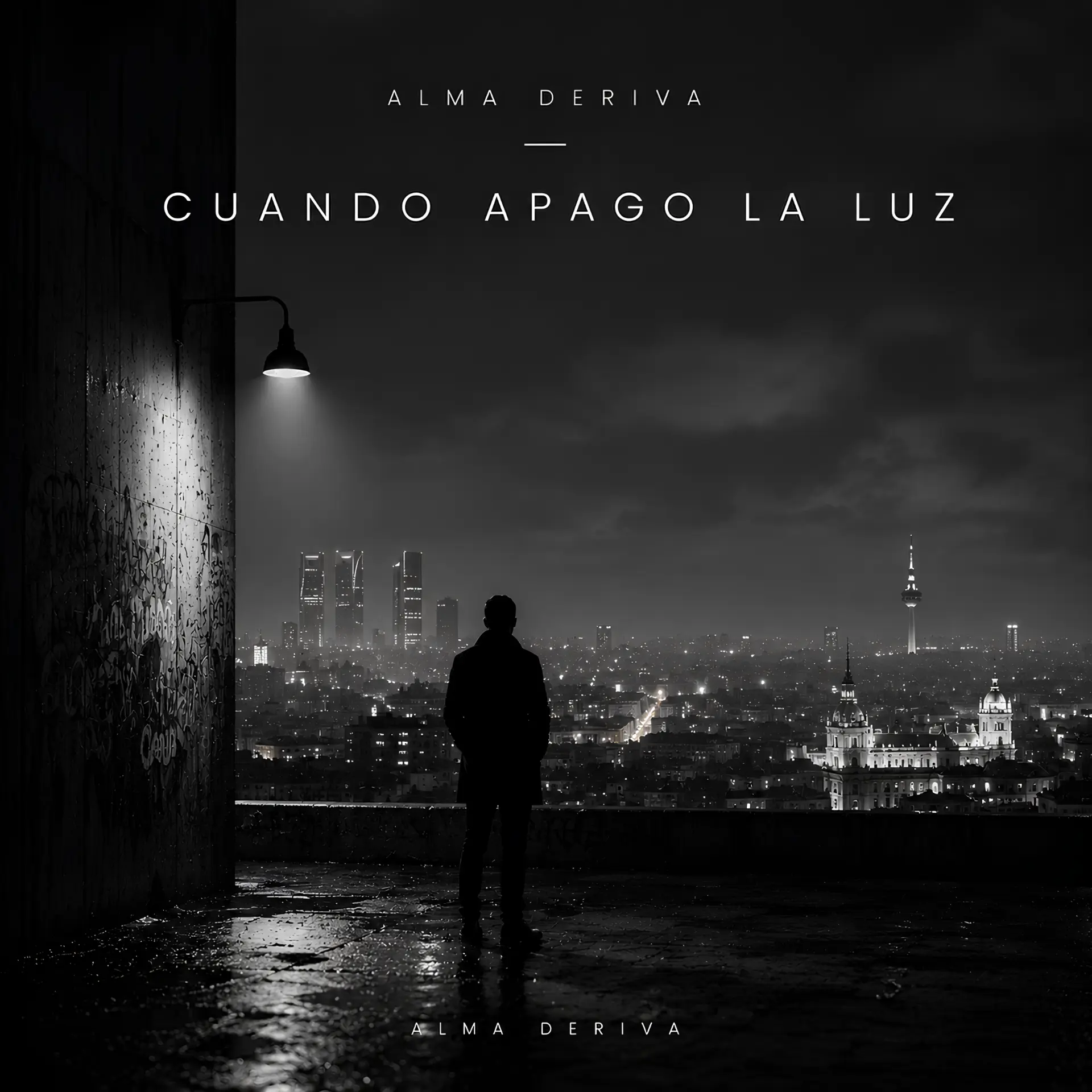 Portada de Cuando apago la luz de Alma Deriva