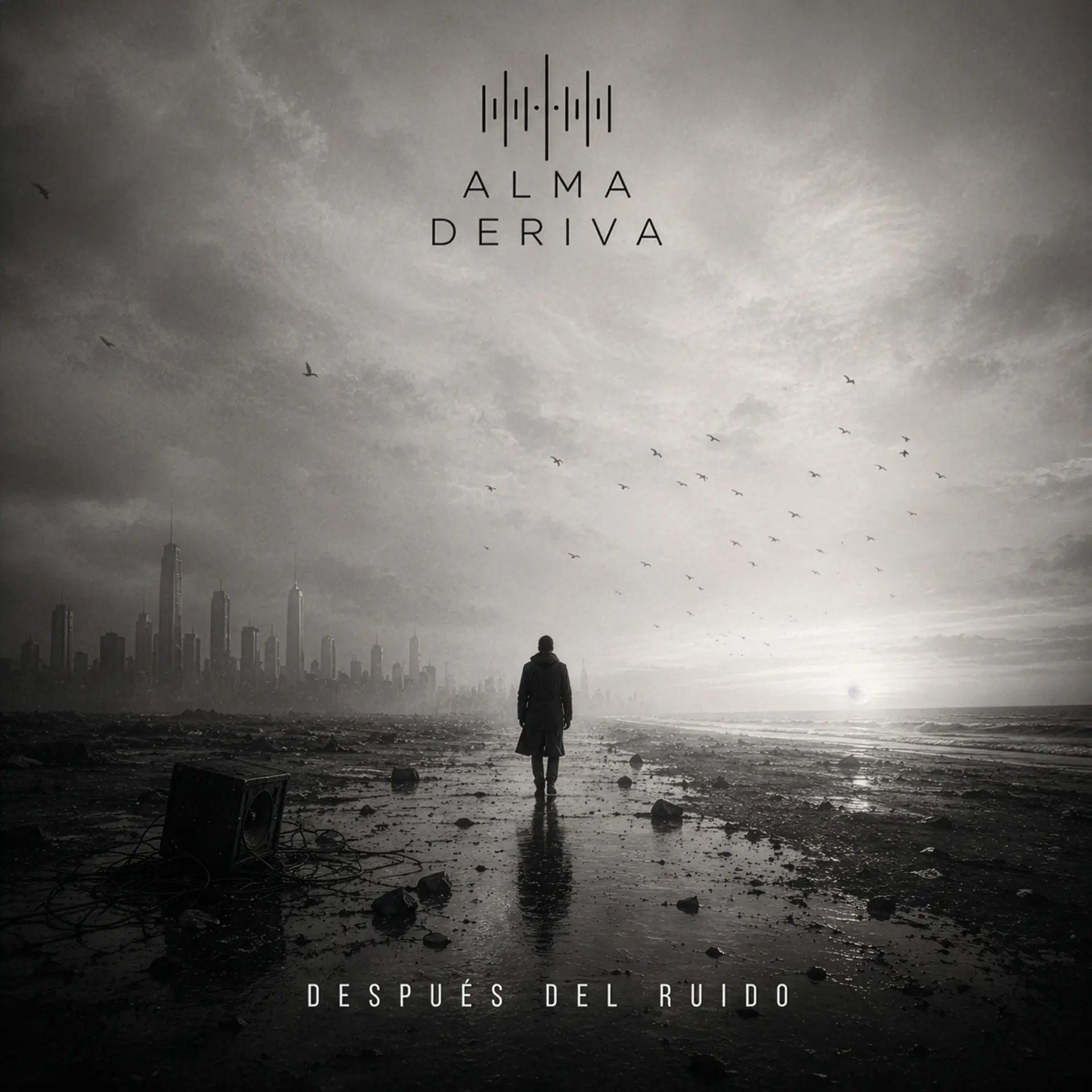 Portada de Después del ruido de Alma Deriva